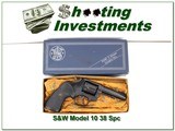 Smith & Wesson 10-6 .38 4" MILITARY & POLICE in box! - 1 of 4