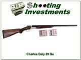 Charles Daly DSS 20 Ga SxS Exc Cond! - 1 of 4