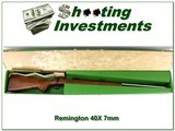 Remington Custom Shop 40-X in 7mm Rem made in 1980 in box! - 1 of 4