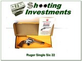 Ruger Single Six 22 Stainless 5.5in in box - 1 of 4