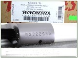 Winchester Model 70 Coyote 270 WSM Stainless NIB - 4 of 4