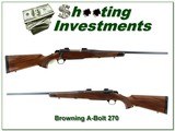 Browning A-Bolt Medallion in 270 Winchester - 1 of 4