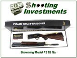 Browning Model 12 28 Ga High Grade unfired in box - 1 of 4