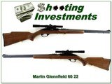 Marlin Glenfield Model 60 22 Exc Cond JM Marked with scope - 1 of 4
