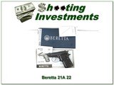 Beretta 21A Bobcat early model 22LR exc cond in box - 1 of 4
