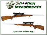 Sako L61R Finnbear Deluxe in 338 Win with Leupold! - 1 of 4