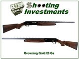 Browning Gold Hunter 29 Ga 26in Invector Plus Belgium made - 1 of 4