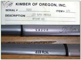 Kimber of Oregon Model 84 Super America 223 Rem unfired in box! - 4 of 4
