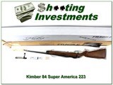 Kimber of Oregon Model 84 Super America 223 Rem unfired in box! - 1 of 4