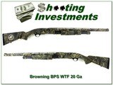 Browning BPS 10 Ga Camo 24in Wild Turkey Federation gun! - 1 of 4