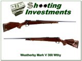 Weatherby Mark V Deluxe 300 Wthy as new! - 1 of 4