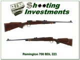 Remington 700 Custom Deluxe BDL 223 Rem near new! - 1 of 4