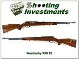Weatherby Mark XXII Tube 22 Auto near new NICE wood - 1 of 4