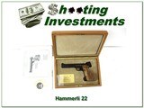 Hammerli 208 125 year commemorative new in case - 1 of 4