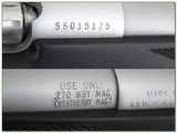 Weatherby Mark V Stainless Fluted 270 Wthy Mag! - 4 of 4