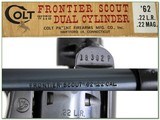 Colt Frontier Scout Dual Cylinder 22 22 Mag in original box! - 4 of 4