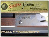 Stevens Favorite Model 71 commerative 22 unfired - 4 of 4
