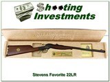 Stevens Favorite Model 71 commerative 22 unfired - 1 of 4