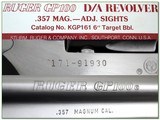 Ruger GP 100 357 Stainless 6in Target barrel in box - 4 of 4