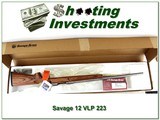 Savage 12 VLP Left Handed 223 Stainless Laminated in box! - 1 of 4