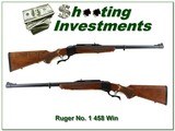 Ruger No.1 Tropical 458 Win Exc Cond! - 1 of 4