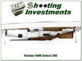 Kimber 84M Select Grade 308 Win XX Wood as new! - 1 of 4
