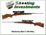Weatherby Mark V Custom Shop 300 Wthy with Leupold - 1 of 4
