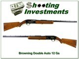 Browning Double AutoTwelvette Belgium 12 Ga collector - 1 of 4