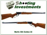 1985 made Marlin 39A Golden 22LR JM marked 24in! - 1 of 4