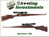 Mannlicher Schoenauer 1956 Carbine RARE 358 Win collector! - 1 of 4