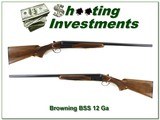 Browning BSS 12 Gauge exc cond and unfired! - 1 of 4