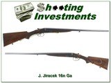 J. Jiracek Prague SxS 16 Gauge Exc Cond 28.5 in - 1 of 4