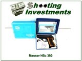Mauser HSc 9mm kURTZ 380 ACP German looks unfired in box! - 1 of 4