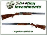 Ruger Red Label 12 Gauge extra nice wood 28in - 1 of 4