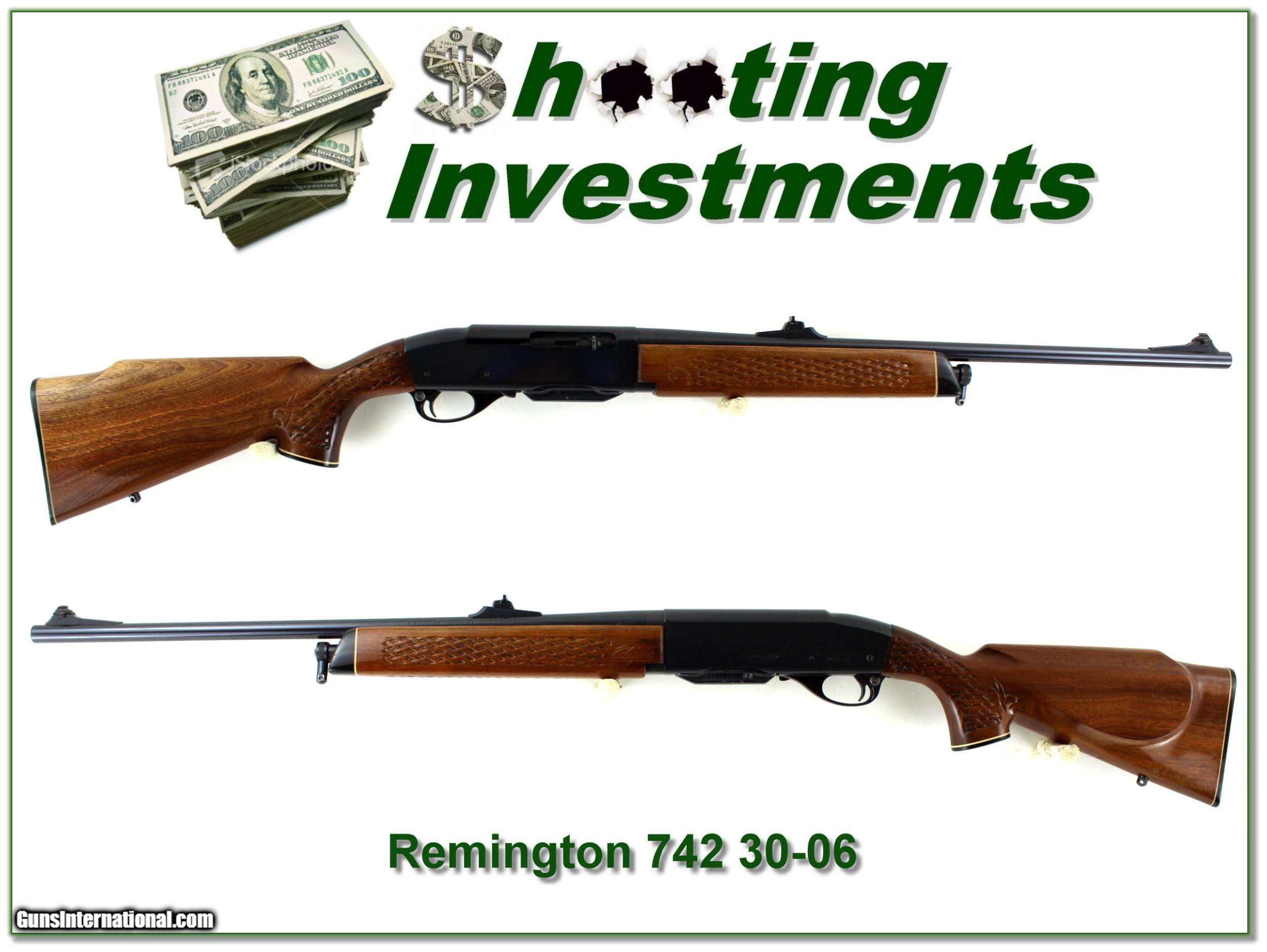Remington 742 Woodsmaster Deluxe 3006 made in 1976