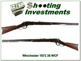 Winchester 1873 made in 1884 in 38 WCF - 1 of 4