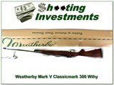 Weatherby Mark V Classicmark 300 Wthy 26in unfired in box! - 1 of 4