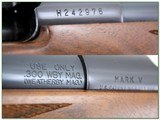 Weatherby Mark V Classicmark 300 Wthy 26in unfired in box! - 4 of 4