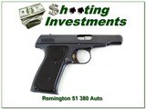 Remington Model 51 380 Auto made in 1919 Exc Cond! - 1 of 4