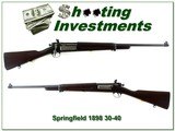 Kraig Jorgensen infantry Springfield 1898 model 30-40 Kraig - 1 of 4