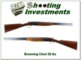 Browning Citori Superlight 20 Ga 26in IC and Mod - 1 of 4