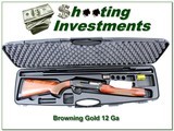 Browning Gold Hunter 12 Ga 3.5in Exc Cond in case - 1 of 4