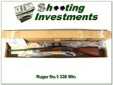 Ruger No.1 Sporter 338 Win Mag Red Pad ANIB! - 1 of 4