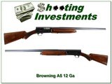 Browning A5 1951 Belgium 12 Ga all original all matching - 1 of 4