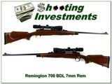 Remington 700 BDL LH 7mm Rem Nikon Monarch scope! - 1 of 4