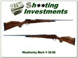 Weatherby Mark V Euromark RARE 36in 9 lug 30-06 as new - 1 of 4