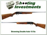 Browning Double Auto 62 Belgium 12 Ga - 1 of 4