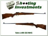 Sako Vixen L469 rare 222 Magnum XX Wood Bofors Steel - 1 of 4