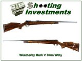 Weatherby Mark V Deluxe 7mm Wthy Magnum! - 1 of 4