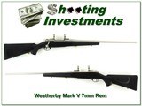 Weatherby Mark V Alaskan rare 7mm Rem Mag! - 1 of 4